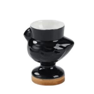 Coquetier Original Oiseau Céramique