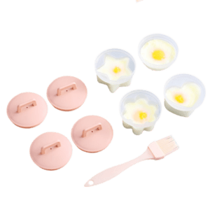 Cuiseur à Oeufs Moule avec Motifs Lot de 4