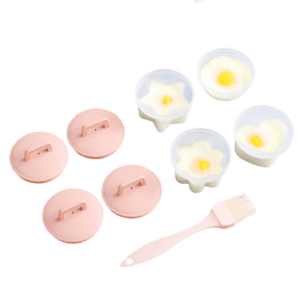 Cuiseur à Oeufs Moule avec Motifs Lot de 4