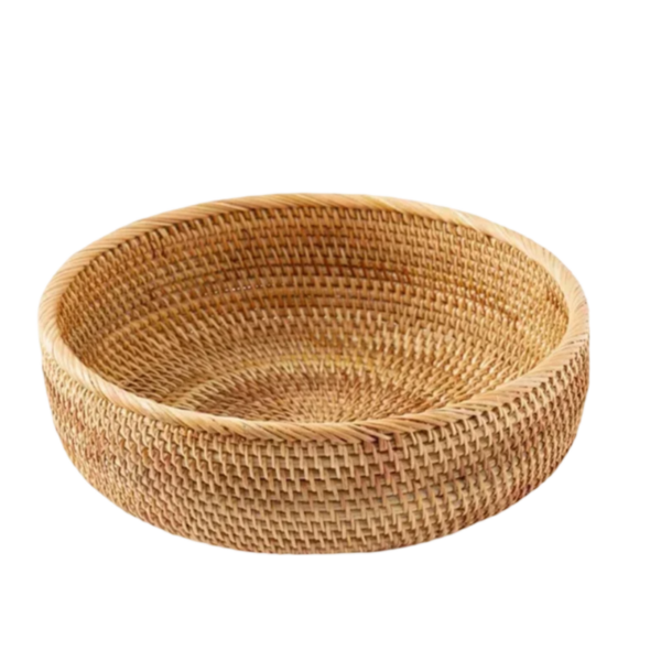 Panier à Oeuf Rond Rotin – Image 3