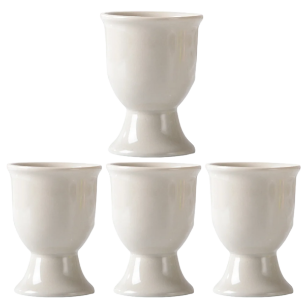 Coquetiers Céramique Lot de 4 – Image 3