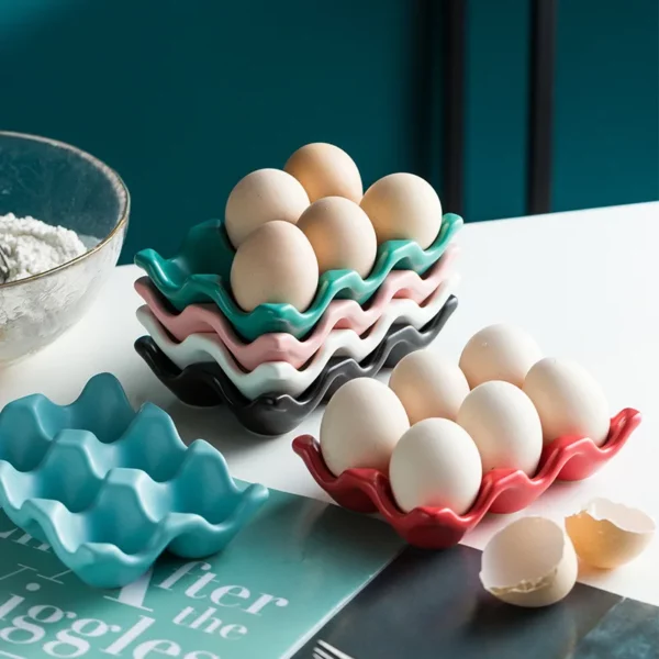 Porte Oeuf en Céramique Design – Image 2