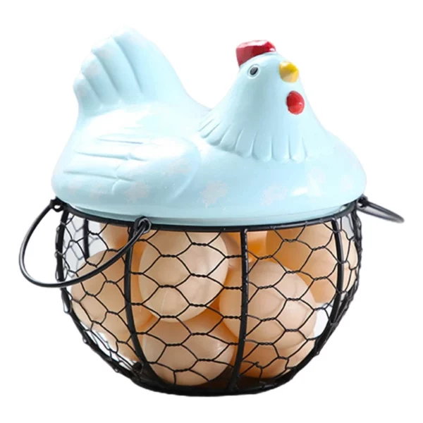 Panier à Oeuf Couvercle Poule – Image 5