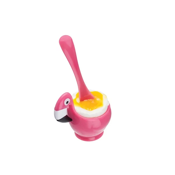 Coquetier Flamant Rose