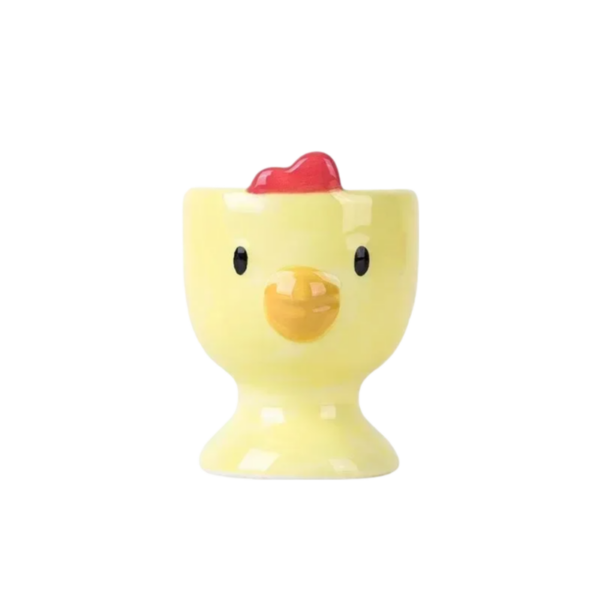 Coquetier Animaux Poule Jaune