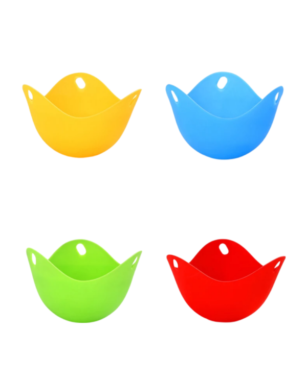 Cuiseur à Oeufs Moule Silicone Lot de 4