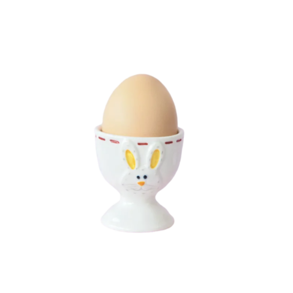 Coquetier Enfant en Porcelaine Lapin