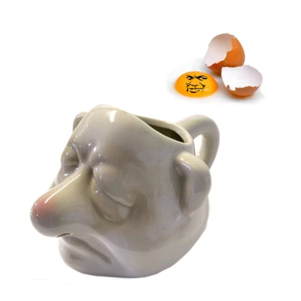 Séparateur d'Oeuf Drôle Céramique – Image 2