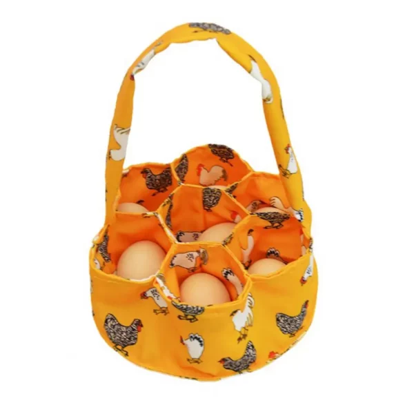Panier à Oeuf en Toile 7 Poches