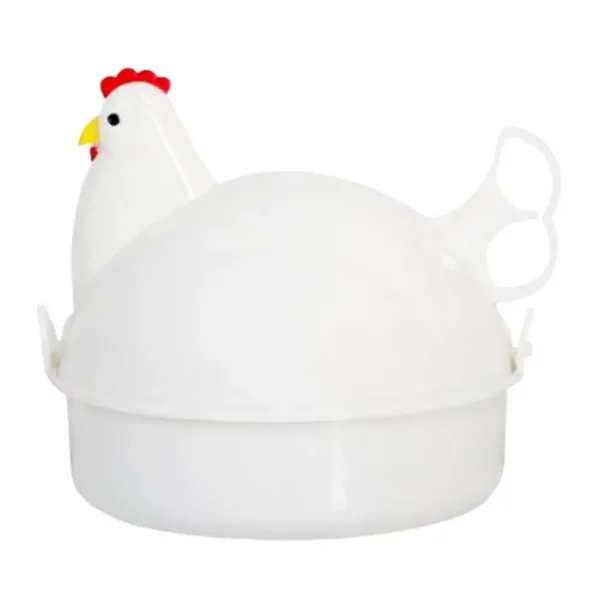 Cuiseur à Oeufs Vapeur Poule Blanc
