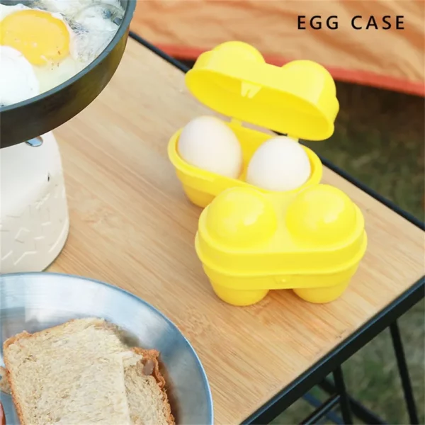 Range Oeuf Plastique Jaune – Image 2