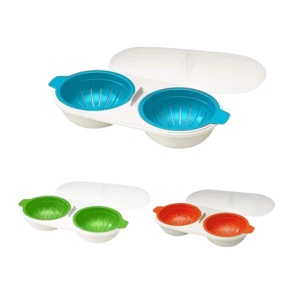 Cuiseur à Oeufs Vapeur Double